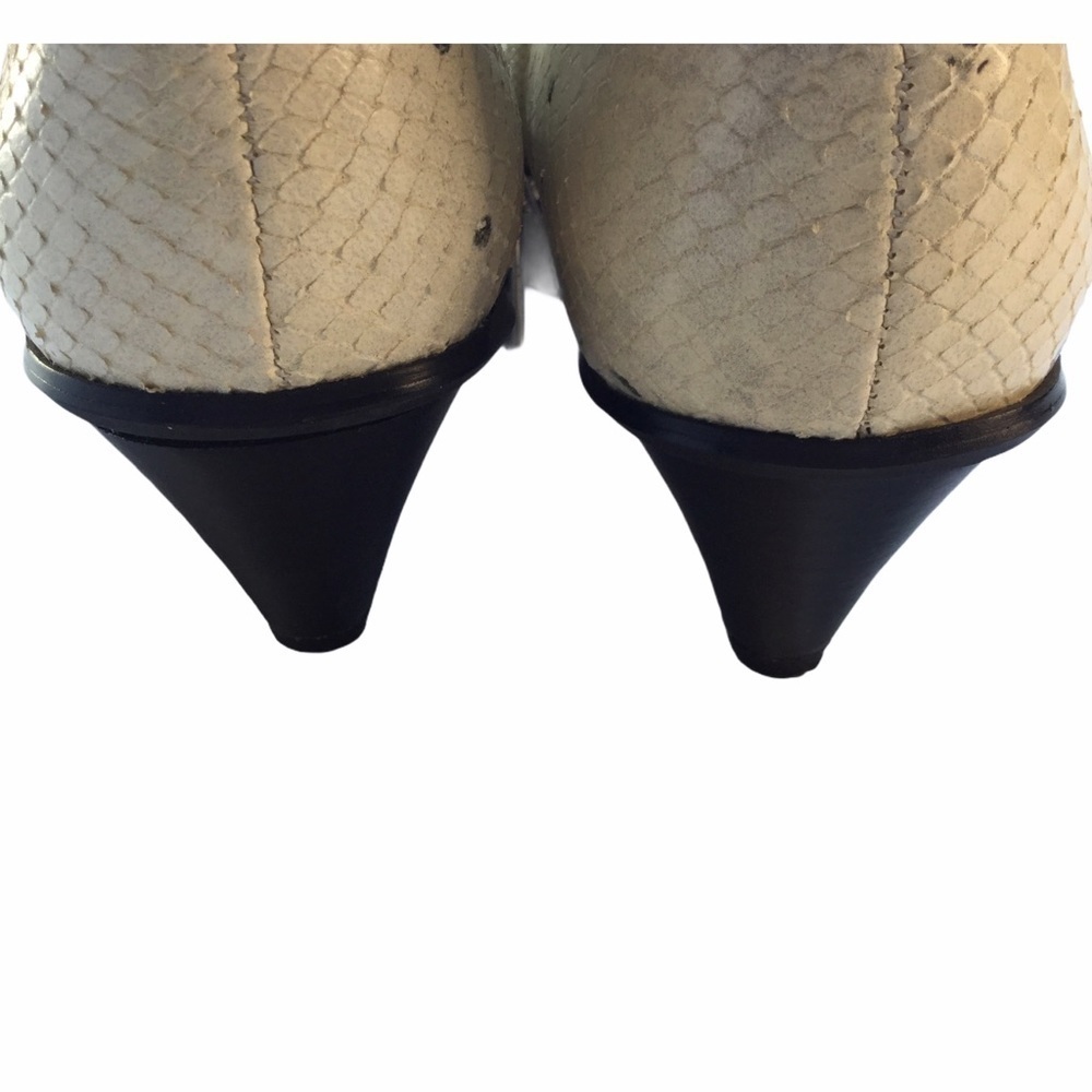 Franco Sarto Luca Ankle Booties Python Leather - image 5